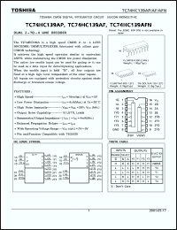 Click here to download TC74HC139AFN Datasheet