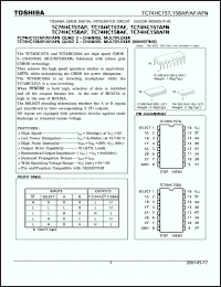 Click here to download TC74HC158AFN Datasheet