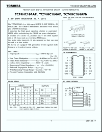 Click here to download TC74HC164AFN Datasheet