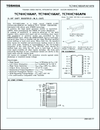 Click here to download TC74HC166AFN Datasheet
