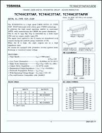 Click here to download TC74HC377AFW Datasheet