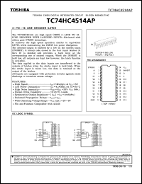 Click here to download TC74HC4514 Datasheet