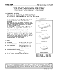 Click here to download TC74LVX244F Datasheet