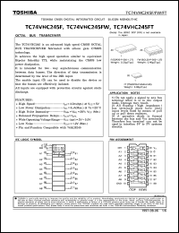 Click here to download TC74VHC245 Datasheet