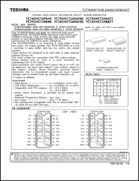 Click here to download TC74VHCT244AFT Datasheet