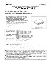 Click here to download TC7MA573FX Datasheet
