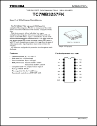 Click here to download TC7MB3257 Datasheet