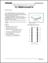 Click here to download TC7MBD3245AFK Datasheet