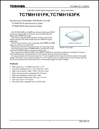 Click here to download TC7MH161 Datasheet