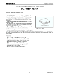 Click here to download TC7MH175FK Datasheet