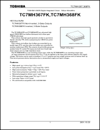 Click here to download TC7MH367FK Datasheet