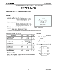 Click here to download TC7PA04 Datasheet