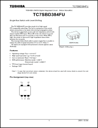 Click here to download TC7SBD384FU Datasheet