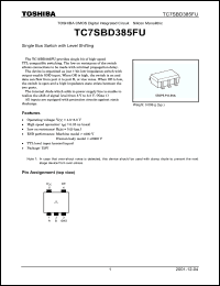 Click here to download TC7SBD385 Datasheet