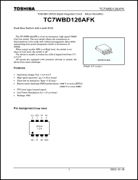 Click here to download TC7WBD126 Datasheet
