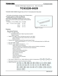 Click here to download TC83220-0029 Datasheet
