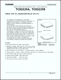 Click here to download TC9322FA Datasheet