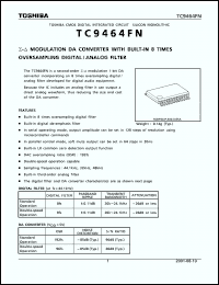Click here to download TC9464FN Datasheet
