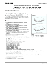 Click here to download TC94A04 Datasheet