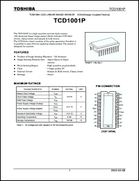Click here to download TCD1001 Datasheet