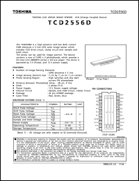 Click here to download TCD2556 Datasheet