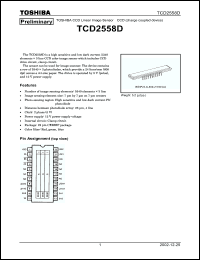 Click here to download TCD2558D Datasheet