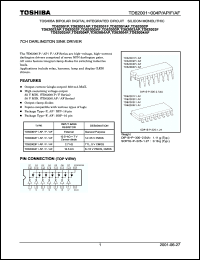 Click here to download TD62001 Datasheet