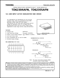 Click here to download TD62304AFN Datasheet