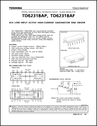 Click here to download TD62318 Datasheet