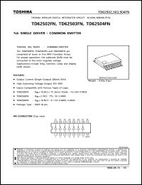 Click here to download TD62504FN Datasheet