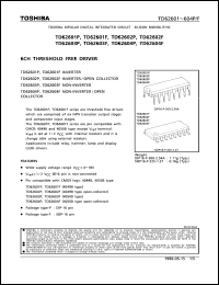 Click here to download TD62601 Datasheet