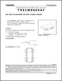 Click here to download TD62M8604 Datasheet