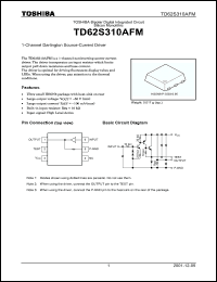 Click here to download TD62S310AFM Datasheet
