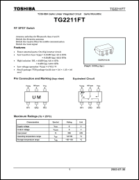 Click here to download TG2211FT Datasheet