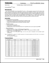 Click here to download THNCF512MBA Datasheet