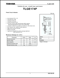 Click here to download TLGE174P Datasheet