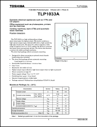 Click here to download TLP1033A Datasheet