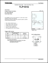 Click here to download TLP161G Datasheet