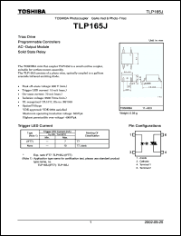 Click here to download TLP165J Datasheet