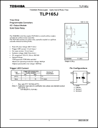 Click here to download TLP165 Datasheet