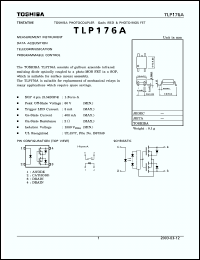 Click here to download TLP176A Datasheet