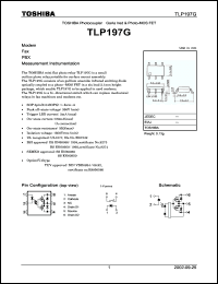 Click here to download TLP197G Datasheet