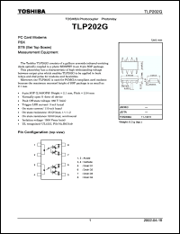 Click here to download TLP202G Datasheet
