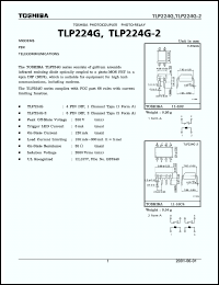 Click here to download TLP224G-2 Datasheet
