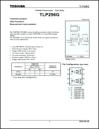 Click here to download TLP296G Datasheet