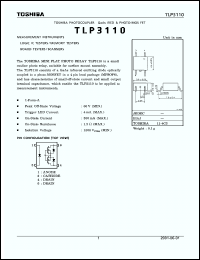 Click here to download TLP3110 Datasheet