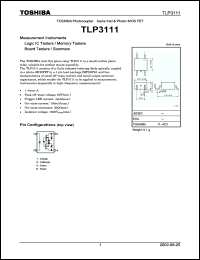 Click here to download TLP3111 Datasheet