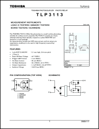 Click here to download TLP3113 Datasheet