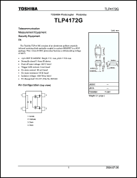Click here to download TLP4172G Datasheet