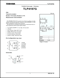 Click here to download TLP4197G Datasheet